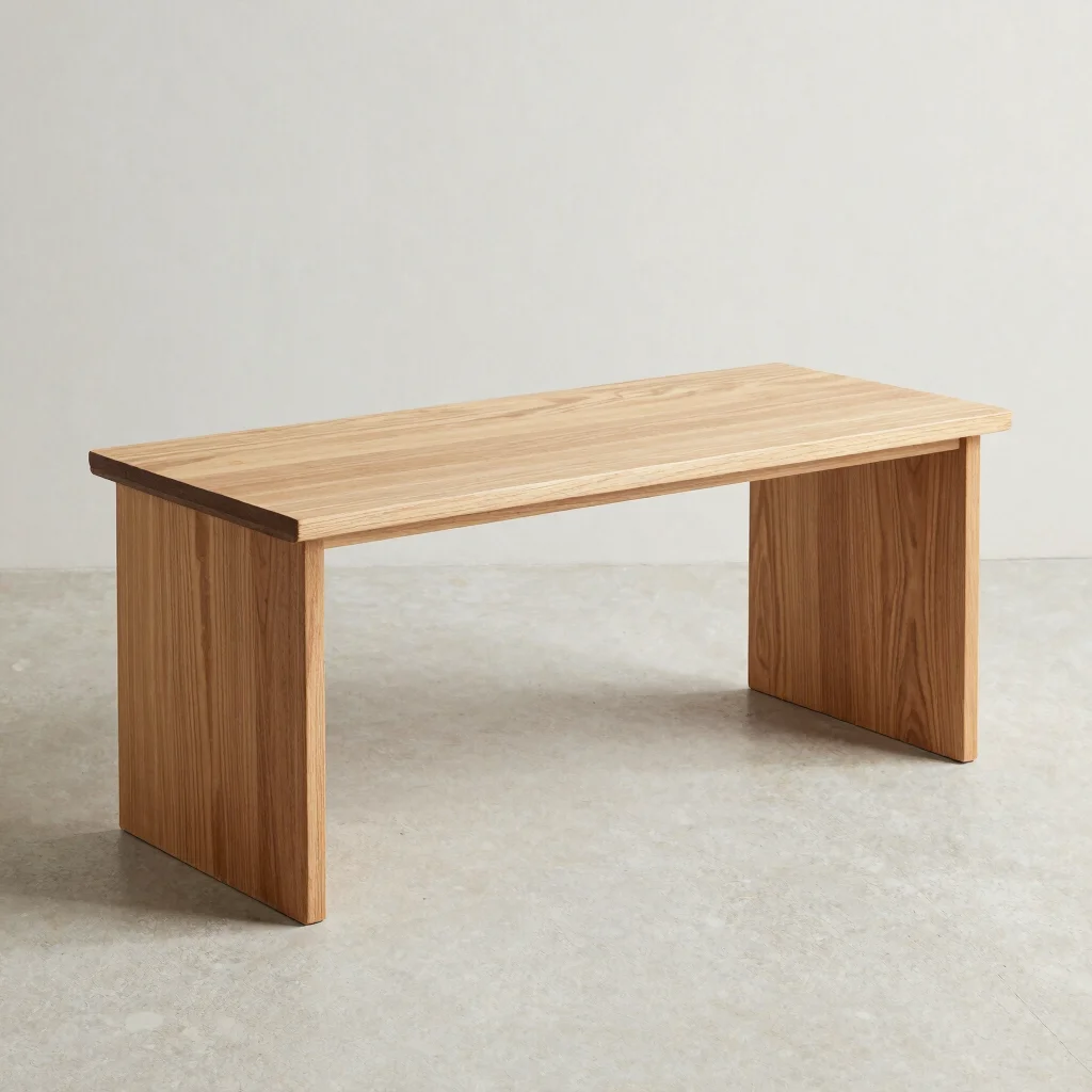Oak Desk Riser